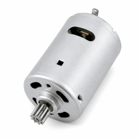 موتور DC 12 ولت سایز RS-540 شفت چرخ‌دنده‌دار