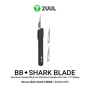 دسته تیغ آلومینیومی BL11 BBshark دارای 3 تیغ شماره 11 مارک 2UUL