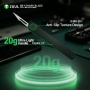 دسته تیغ آلومینیومی BL11 BBshark دارای 3 تیغ شماره 11 مارک 2UUL