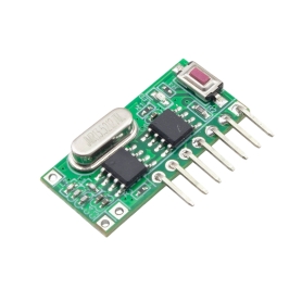 گیرنده ریموت کدلرن ASK 433MHz سوپرهترودین مدل JMR01