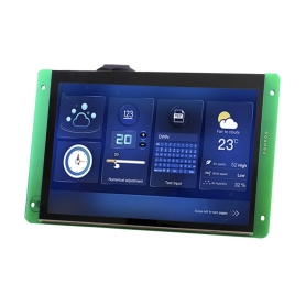 نمایشگر 7 اینچ HMI لمسی 270nit رزولوشن 800x480 سری DGUS مدل DS_DMG10600C070-03WTC