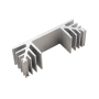 هیت سینک 18 پره آلومینیومی 65x20x20mm