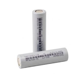 باتری لیتیوم یون 3.7v سایز 18650 سرتخت 2600mAh ضریب جریان 5C مارک HI