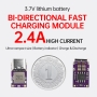 مینی ماژول شارژ و دشارژ باتری لیتیومی 3.7V با خروجی 5V-2.4A با درگاه Type-C