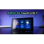 برد توسعه ESP32 S3 Touch LCD 7 Waveshare با نمایشگر لمسی خازنی 7 اینچ