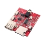 ماژول آمپلی فایر 2X3W بلوتوث دار ZZ-BT با قابلیت پخش آهنگ از USB و TF-Card به همراه ریموت کنترل