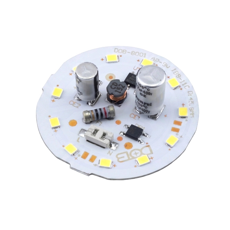 LED DOB سفید مهتابی 220VAC 9W دارای مدار محافظتی Anti Surge گرد قطر 46mm