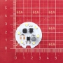 LED DOB سفید مهتابی 220VAC 6W دارای مدار محافظتی Anti Surge گرد قطر 32mm