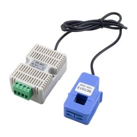 سنسور جریان القایی تک کانال 100A با رابط RS485 و پروتکل Modbus RTU مدل DS-A01