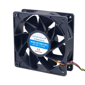 جت فن 12V-2.7A سایز 12x12x3.8cm مارک RUI ZHAN Motors مدل RZ1238H12B