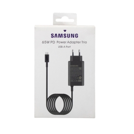 شارژر دیواری 65 وات سامسونگ مدل TA-W23 به همراه کابل USB Type-C