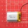 باتری لیتیوم پلیمر 3.7v ظرفیت 1000mAh کد 902535