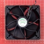 جت فن 12V-1.65A سایز 12x12x3.8cm مارک Nidec مدل W12E12BS11BS