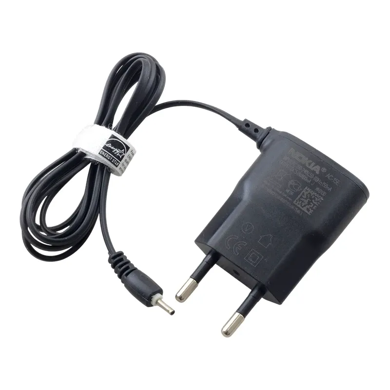شارژر دیواری 5v-800mA طرح نوکیا سرفیش سوزنی مدل AC-15E