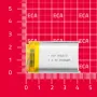باتری لیتیوم پلیمر 3.7v ظرفیت 1500mAh کد 802540