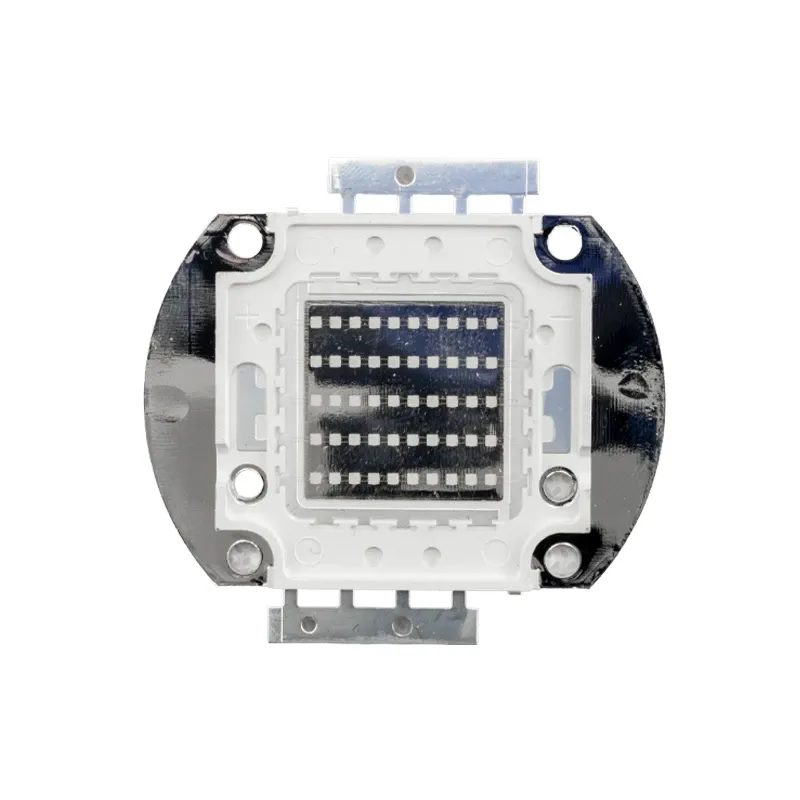 پاور LED 50W فرابنفش UV طول موج 395-400 نانومتر