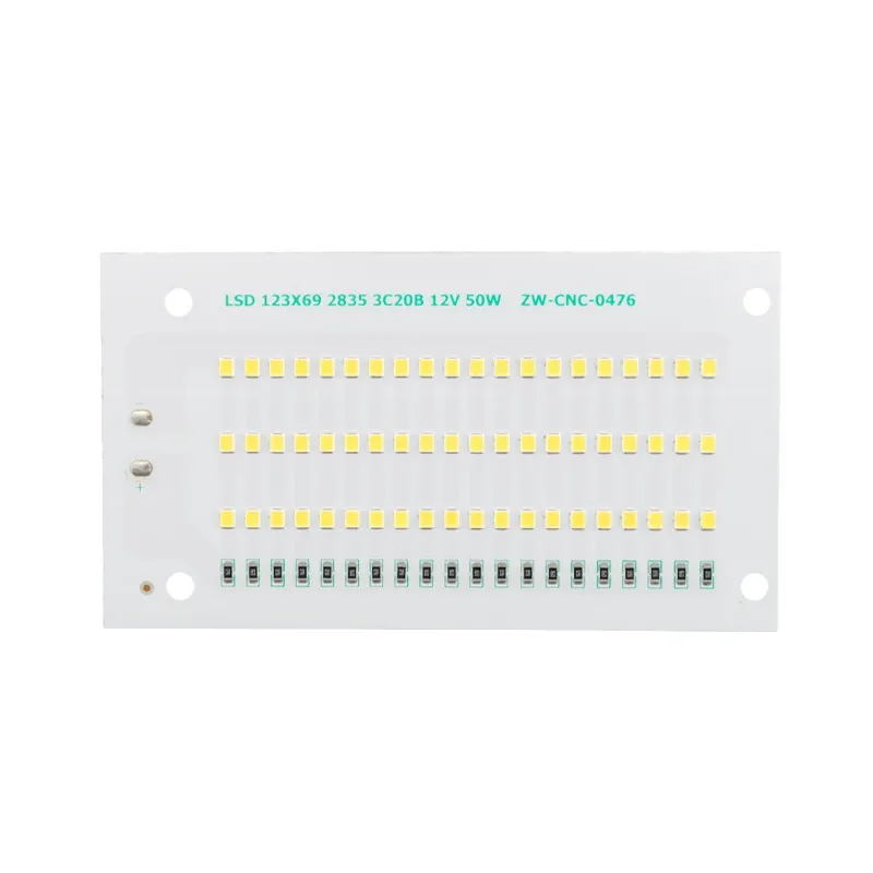 LED DOB سفید مهتابی 12VDC 50W سایز 123x69mm مدل 3C20B