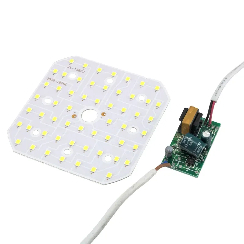 LED DOB سفید مهتابی 50W به همراه درایور سایز 84.5x84.5mm مدل SX-13809