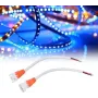 کانکتور نر و ماده سیم دار قفل شونده خرچنگی مناسب LED و ریسه نواری