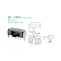 کلید سه حالته کشویی 4 پین رایت کد SK13D07G6