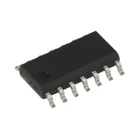 تراشه گیت NAND چهارگانه 2 ورودی اشمیت تریگر CD4093BM پکیج SOIC-14