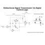 تراشه سوئیچ آنالوگ دو طرفه 4 کاناله CD4066BM پکیج SOIC-14