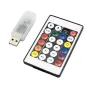 کنترلر ریسه LED پیکسلی RGB برنامه پذیر با ریموت بی سیم 24 کلید
