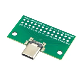 برد تبدیل برک اوت USB Type-C دارای سوکت نری