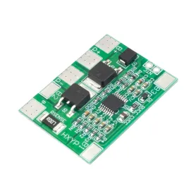ماژول محافظ شارژ و دشارژ BMS باتری لیتیوم آهن فسفات 4 سل 8 آمپر مدل HXYP-4S-3828