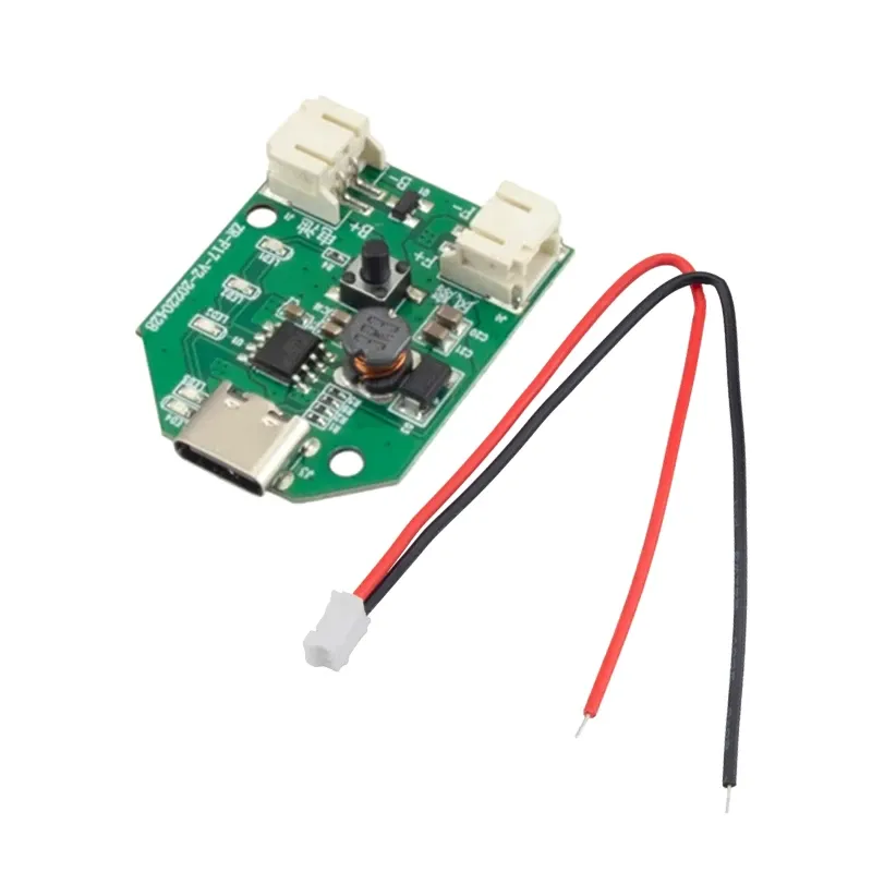 ماژول کنترل دور فن 3.7 ولت چند سرعته دارای ورودی USB Type-C مدل ZR-F17
