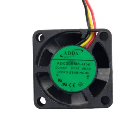 فن براشلس 5v سه سیمه سایز 2.5x2.5x1 مارک ADDA مدل AD0205MX-G56