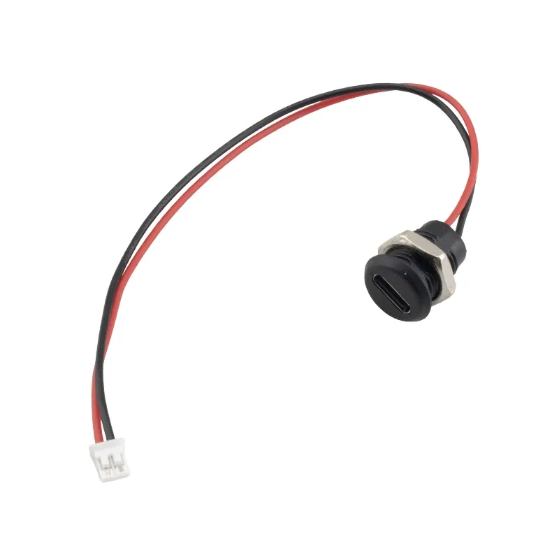 کانکتور USB Type-C مادگی سیم دار روپنلی