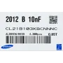 خازن 10nF پکیج 0805 SMD