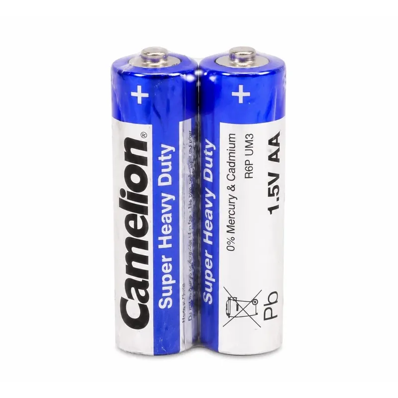 باتری قلمی شیرینگ دوتایی مارک Camelion پک Super Heavy Duty