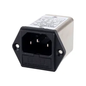 کانکتور AC نری روپنلی فیوز دار با فیلتر EMI مدل CW2A-10A-T