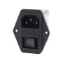 کانکتور AC نری روپنلی کلید دار با فیلتر EMI مدل CW2B-10A-T