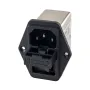 کانکتور AC نری روپنلی کلید دار با فیلتر EMI مدل CW2B-10A-T