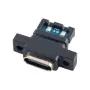کانکتور USB Type-C مادگی روپنلی پیچ خور 90 درجه