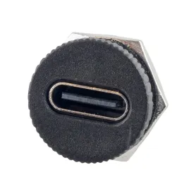کانکتور USB Type-C مادگی روپنلی گرد پیچی
