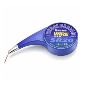 سیم قلع کش حلزونی 2 متری عرض 2mm مارک MECHANIC مدل SR20