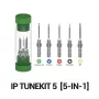 ست پنج عددی سری پیچ گوشتی تعمیرات موبایل مدل SD25 IP TUNEKIT 5 مارک 2UUL