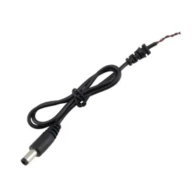 فیش آداپتور نری سیم دار 80cm دارای سیم گیر