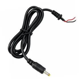 فیش آداپتور نری سوزنی سیم دار 80cm دارای سیم گیر
