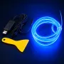چراغ ال وایر 2 متری RGB موزیکال با ورودی USB دارای اپلیکیشن سری K