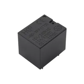 رله 12V-10A پایه میلون T73 تک کنتاکت 4 پین مارک HKF کد JQC-3FP