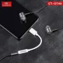 مبدل لایتنینگ به جک 3.5 میلی متری مدل ET-OT49 مارک Earldom