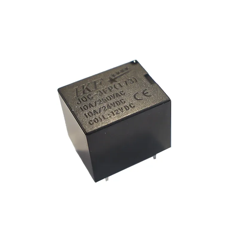 رله 12V-10A پایه میلون T73 مارک HKF کد JQC-3FP