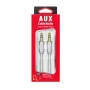 کابل AUX استریو 3.5mm سری فلزی طول 1m