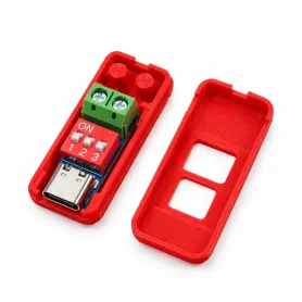 قاب محافظ 3D print مناسب ماژول تنظیم ولتاژ PD/QC USB Type-C