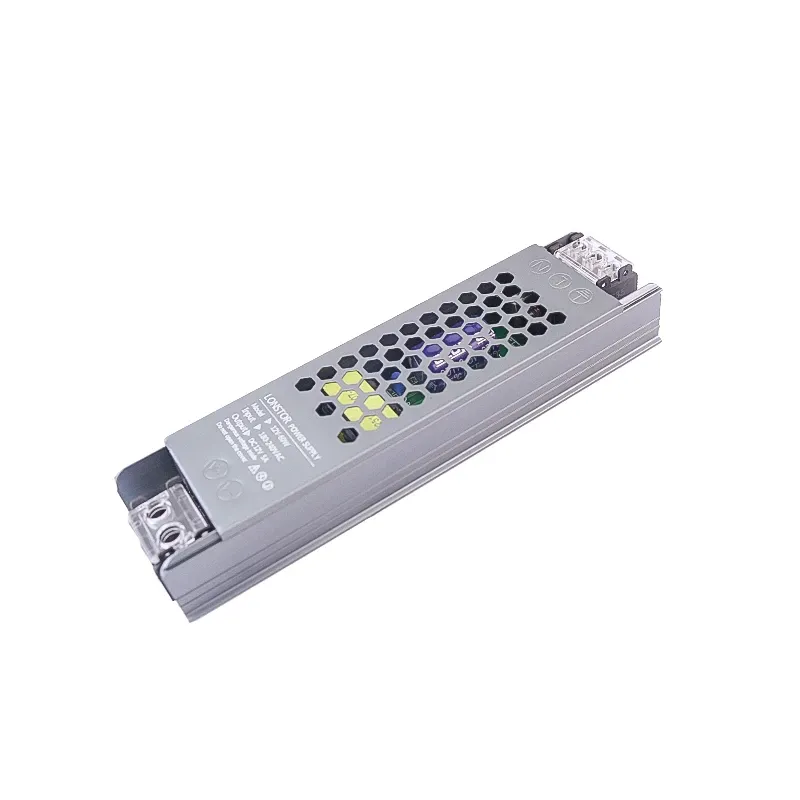 تغذیه سوئیچینگ اسلیم 12V-5A قابدار سری Thin Power Supply مارک LONSTOR